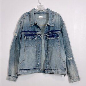 Hudson Jasper Mens Jean Jacket Size XL